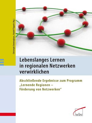 cover image of Lebenslanges Lernen in regionalen Netzwerken verwirklichen